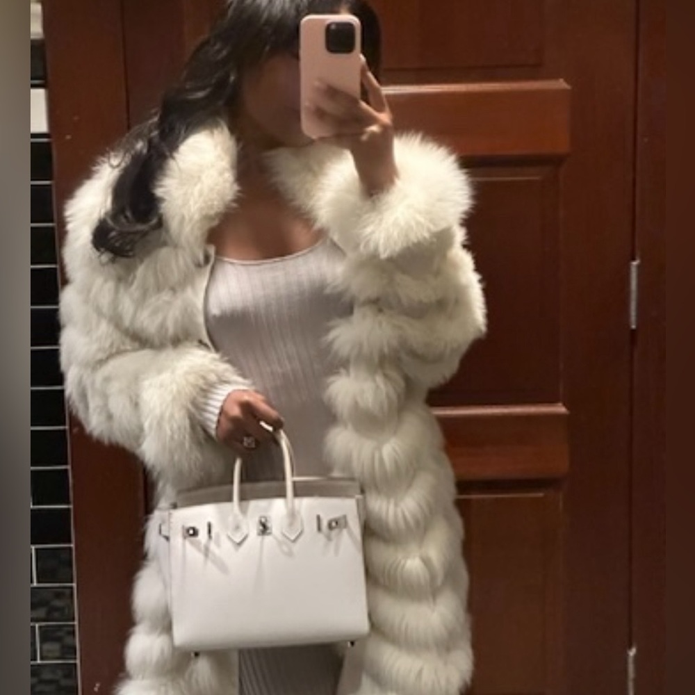 Reversible Fox Fur Coat